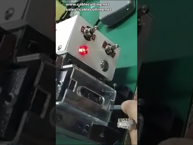 Mesin Crimping Kepala Kristal Kabel – Tekan Penyambung Talian Telefon 8P/6P/4P