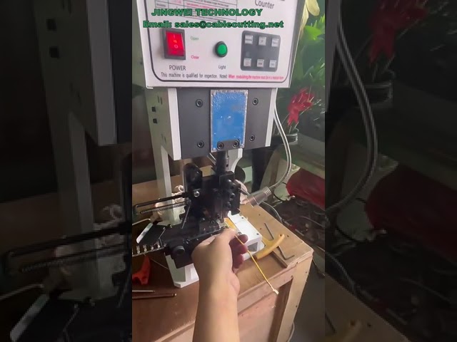 Mesin Crimping Terminal Elektrik Semi-Automatik Super Mute 2T OTP - Alat Crimping Kabel Wayar