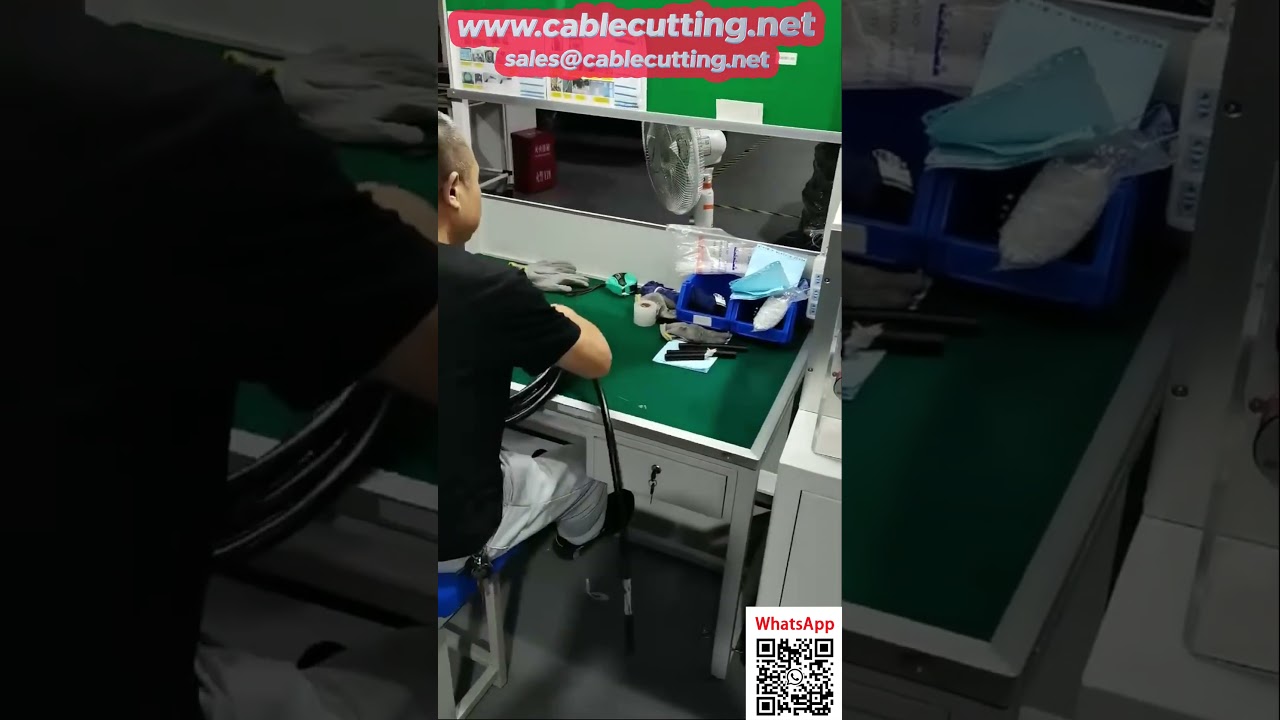 Mesin Penggulung dan Penanggalkan Wayar Automatik Tersuai untuk Kabel Seksyen Besar Tenaga Baru