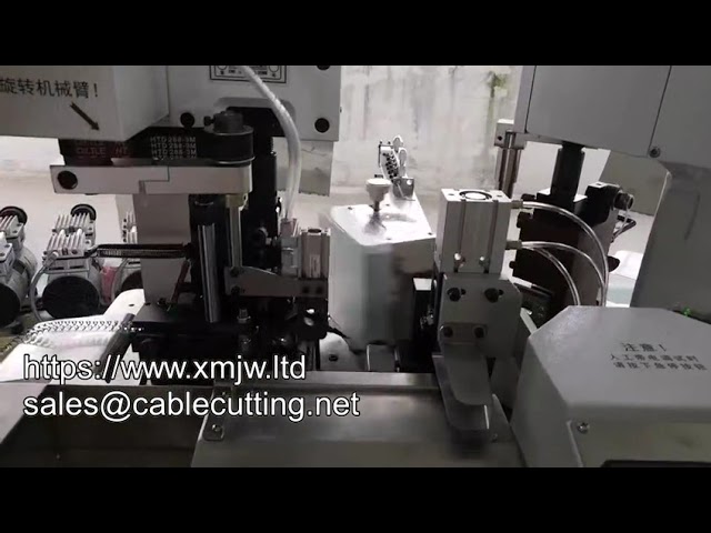Mesin Crimping Terminal Automatik WPM 22b – Ketepatan & Kelajuan Tinggi untuk Pemprosesan Wayar