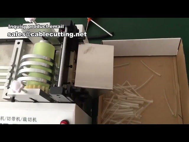 Mesin Pemotong Tiub PVC & Heat Shrink untuk Pendawaian Automotif | Potongan Tepat & Cekap