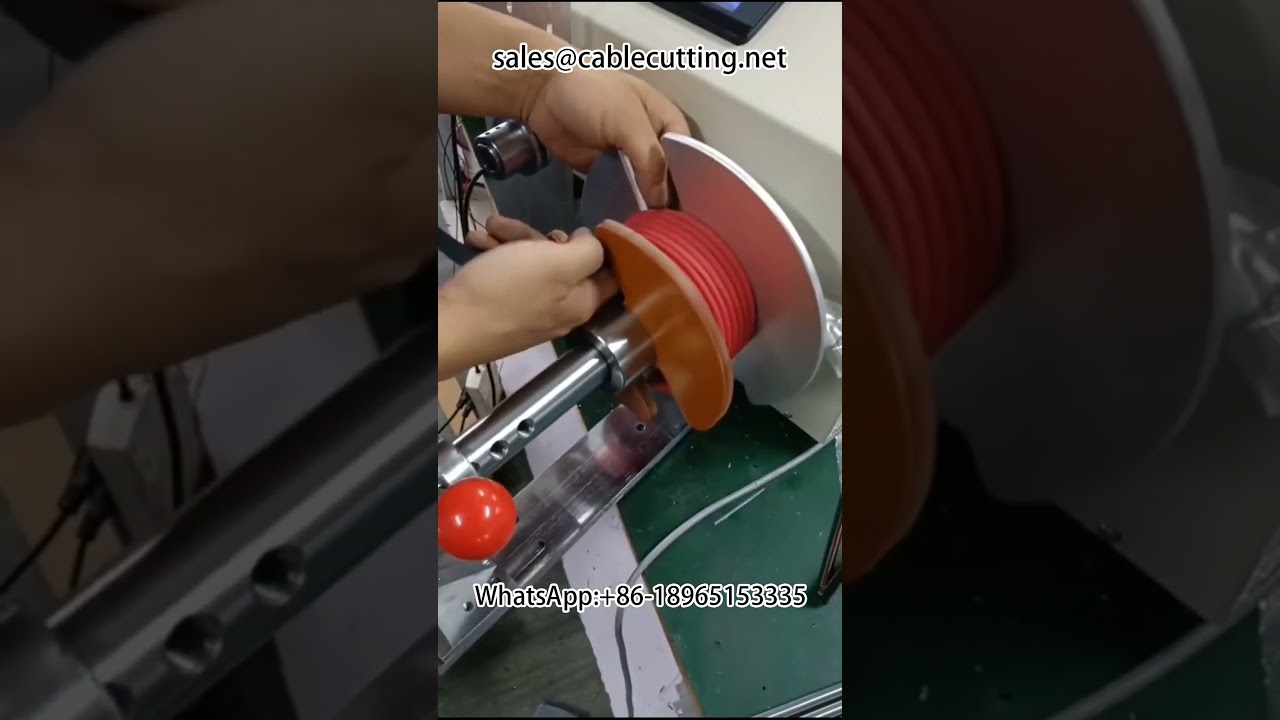 Mesin Penggulung Baris untuk Wayar & Kabel | Automatik & Cekap