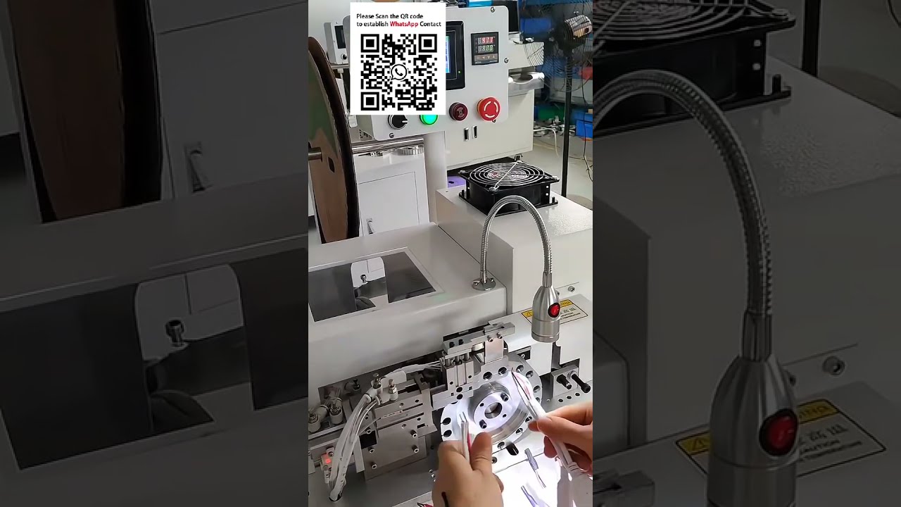 Mesin Aplikator Tiub Pengecutan Haba Automatik #Penyelesaian Tersuai Tersedia