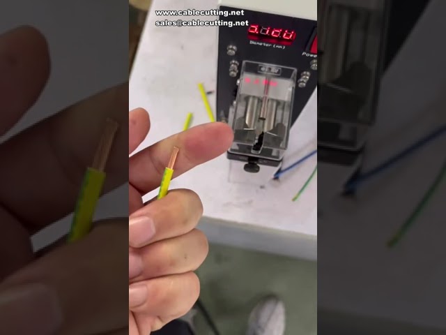 Mesin Kupas Wayar Elektrik 4SQMM - Alat Pengupas Kabel Automatik