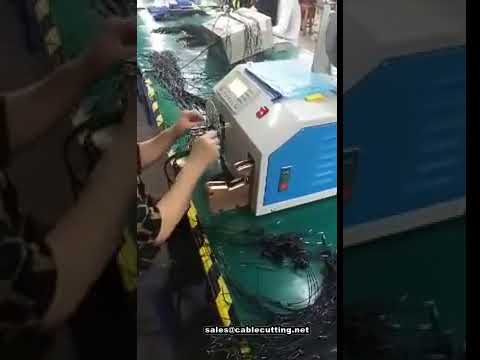 Mesin Automatik Penggulung & Pengikat Kabel Earphone dengan Twist Tie