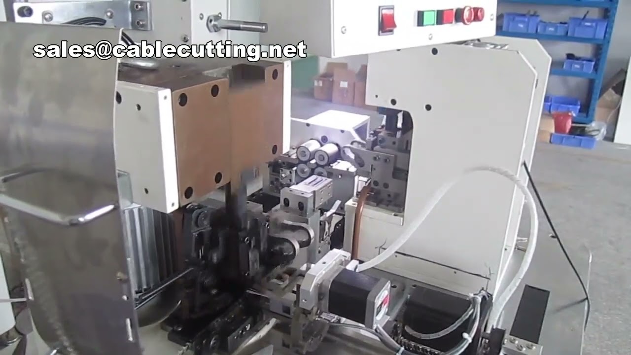 Mesin Pemotong, Kupas dan Crimp Kabel Rata Automatik | Tingkatkan Kecekapan Pengeluaran