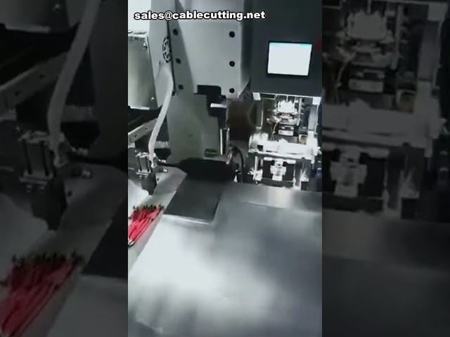 Mesin Bolt Dwi Kepala Automatik Kalis Air untuk Kabel Wayar - Pengelim Ketepatan Tinggi