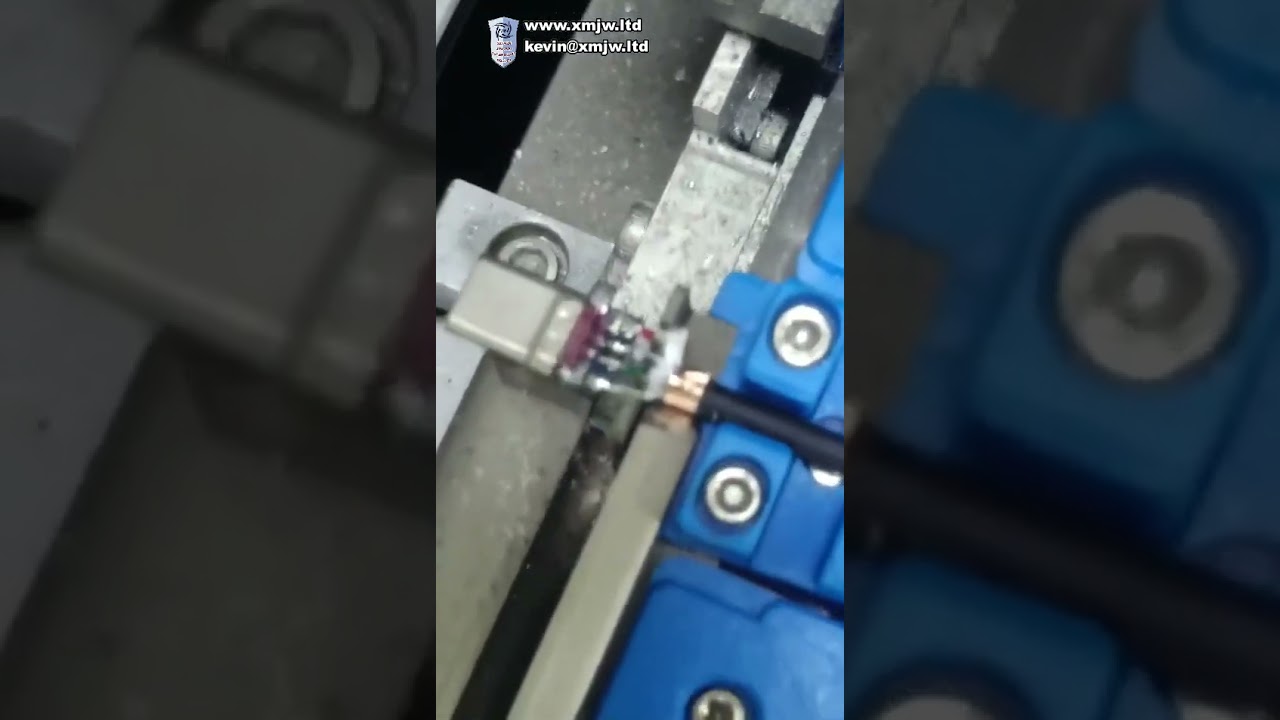 Mesin Pematerian Wayar USB Jenis C Automatik Tersuai 2020 untuk Pembuatan Kabel USB