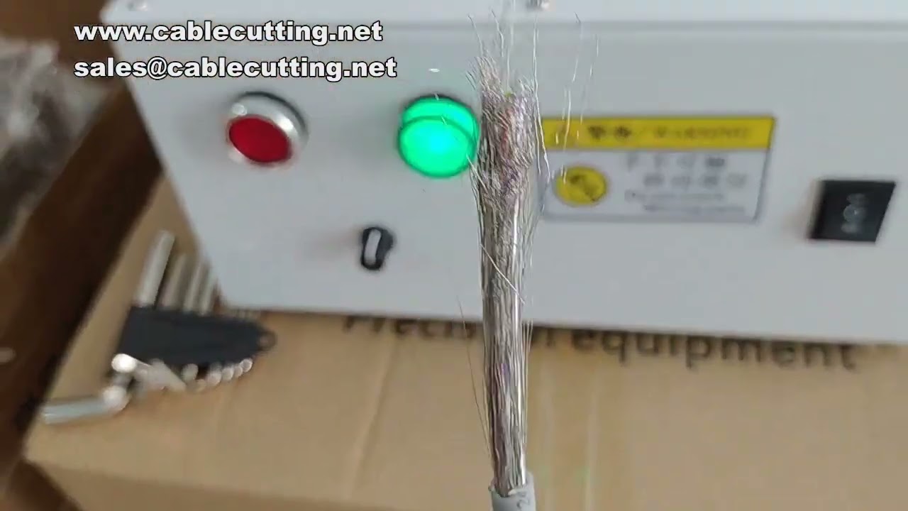 Mesin Pemisah & Pengupas Kabel Braided – Penyelesaian Automatik untuk Kabel Data dan Perisai