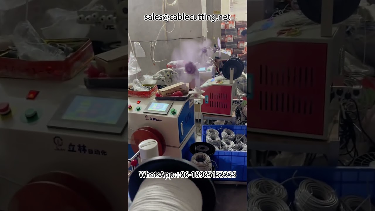 Mesin Penggulung & Pengikat Meter Automatik - Kord Tampalan Rangkaian & Gegelung Kabel