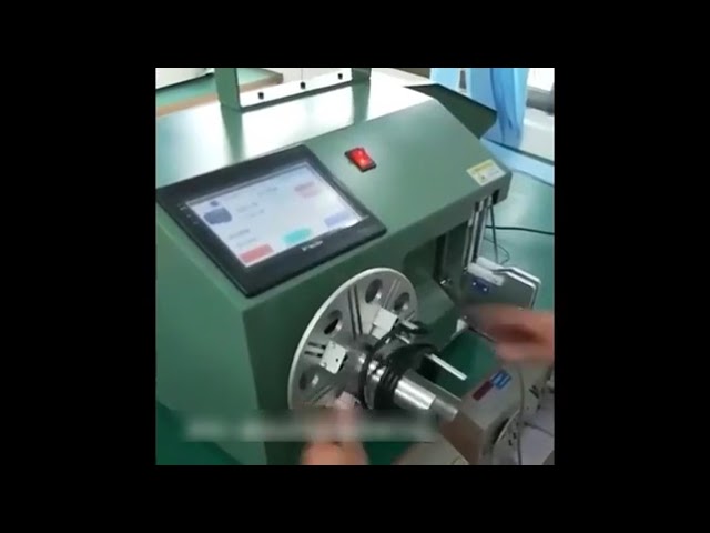 Mesin Penggulung & Pengikat Gegelung Wayar Automatik LY 5 30 18 45 40 80 – Skrin Sentuh Kecil, 220V/110V