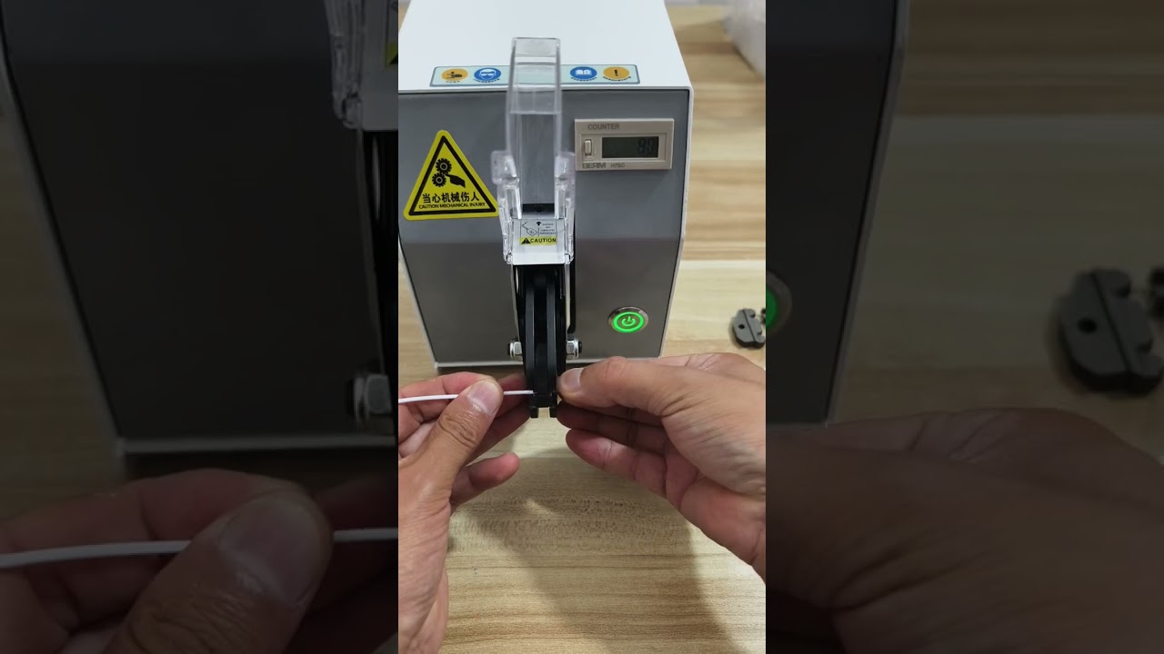 Mesin Crimping Terminal Pneumatik #machine #cablewirestrippingmachine #factory