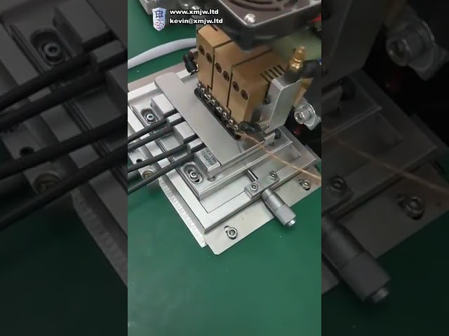 Mesin Pematerian Dua Sisi untuk Kepala Kabel Data - Kimpalan Ketepatan Automatik Sisi Tunggal & Dua