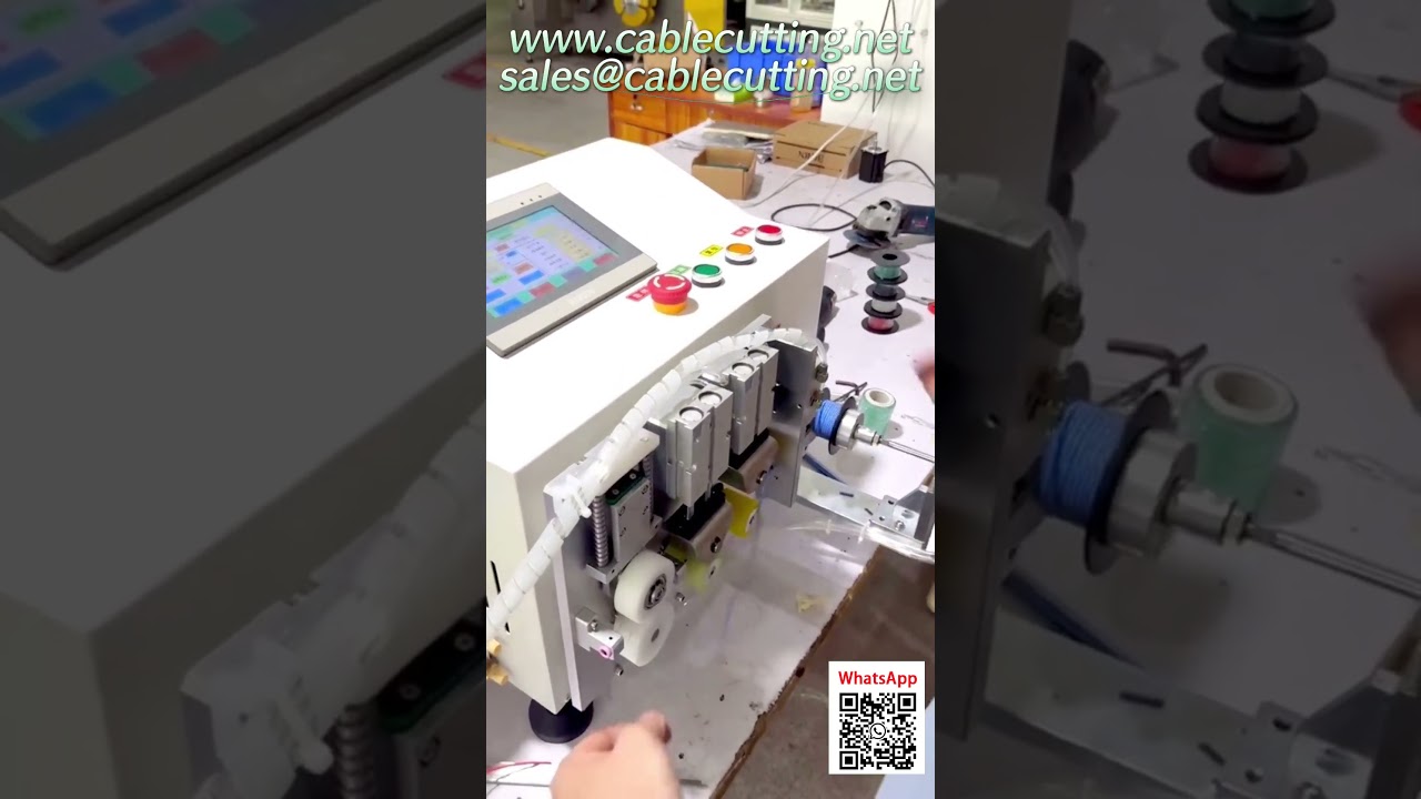 Compact Spool Winding Machine for 1-12mm Wires and Cables