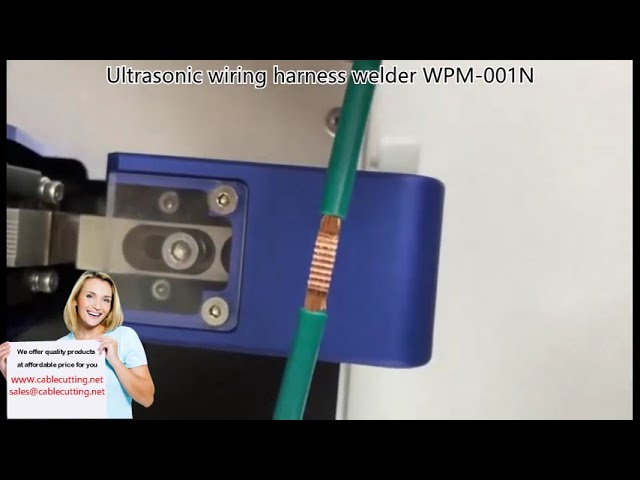 Pengimpal Ultrasonik Abah-Abah Wayar WPM-001N | Mesin Kimpal Automatik