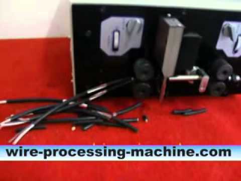 Mesin Pemotong & Penyingkiran Wayar Teras Tunggal dan Berbilang (WPM-09K) | http://www.cablecutting.net/