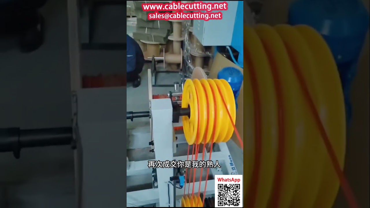 Mesin Penggulung Wayar Automatik dengan Pengiraan & Suapan Aktif untuk Gegelung Besar Kecil