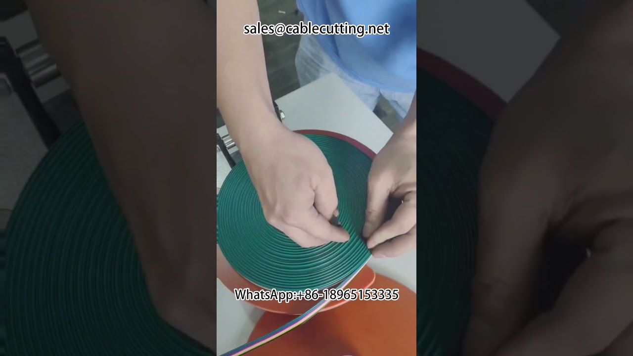 Mesin Penggulung Kabel Rata & HDMI | Automatik untuk Kabel Rangkaian & Wayar