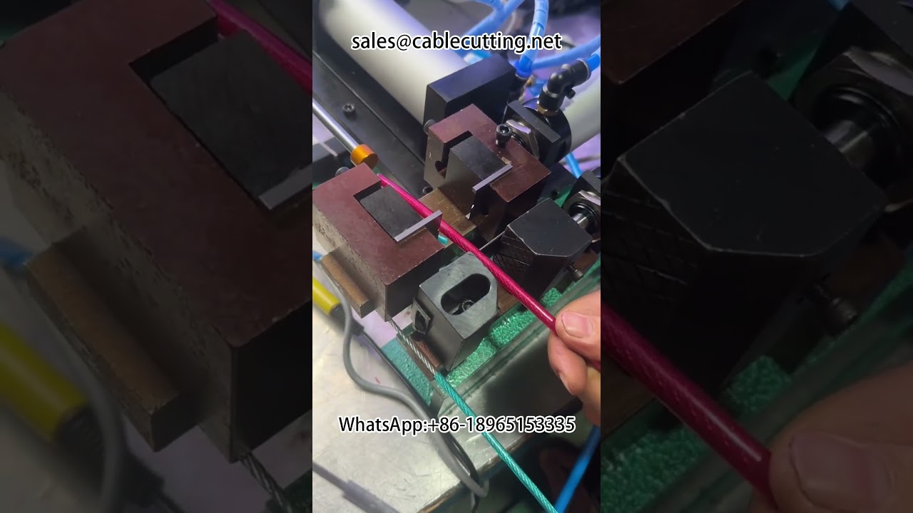 Mesin Pengupas Kabel Keluli Berlapis | Mesin Pneumatik Pemprosesan Wayar