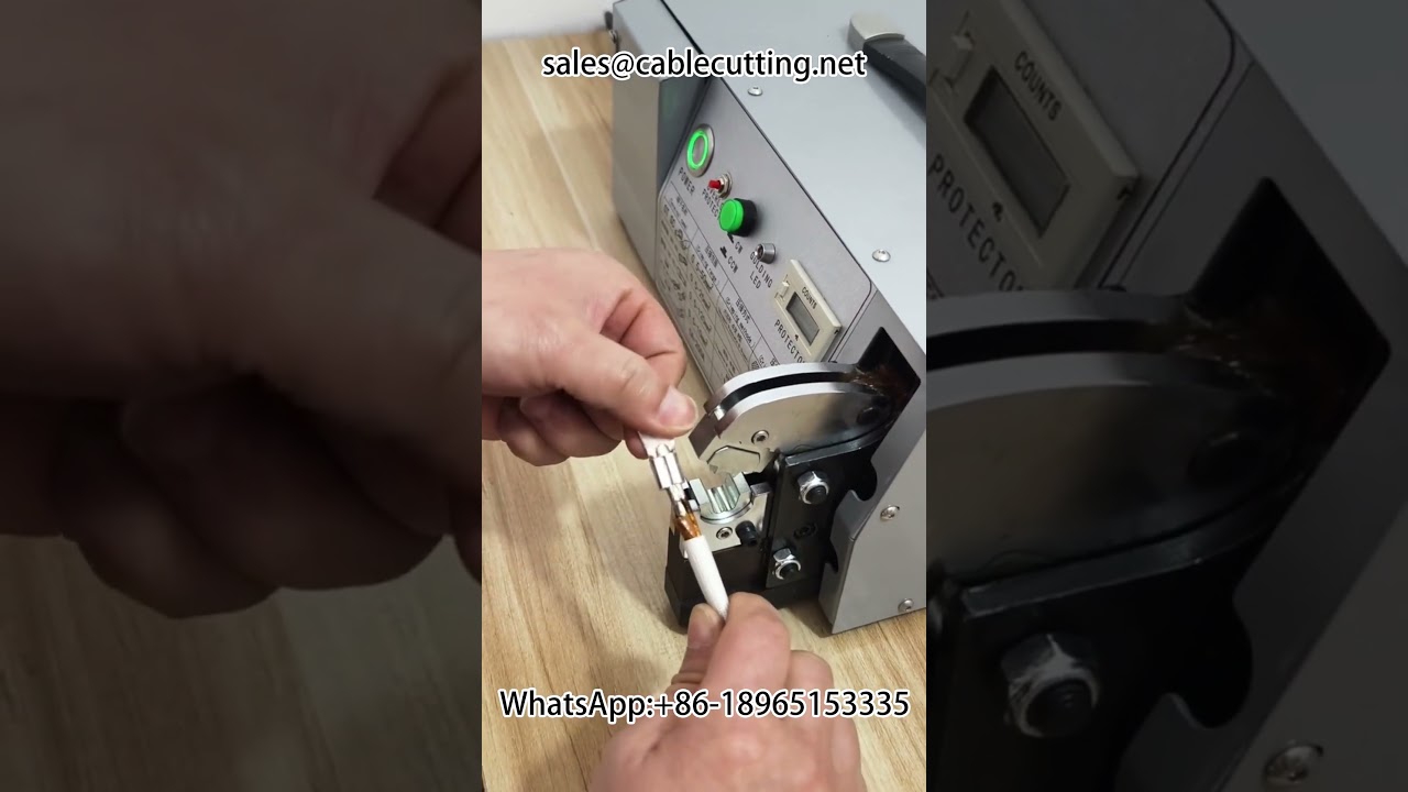 Mesin Crimping Terminal Elektrik untuk Wayar Keras Transformer – Automatik & Tepat