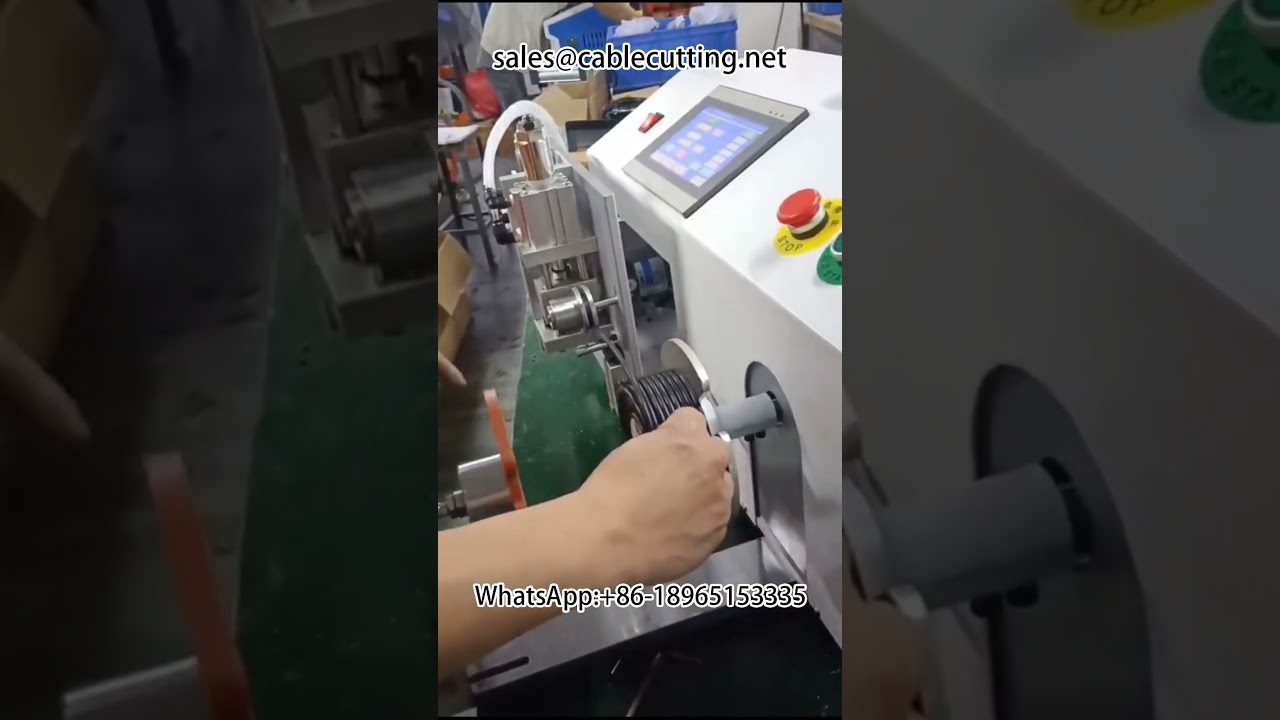 Mesin Automatik Pengiraan Meter, Penyusunan, Pemotongan, Penggulungan & Penggulungan Semula Kabel | Tingkatkan Kecekapan Kilang