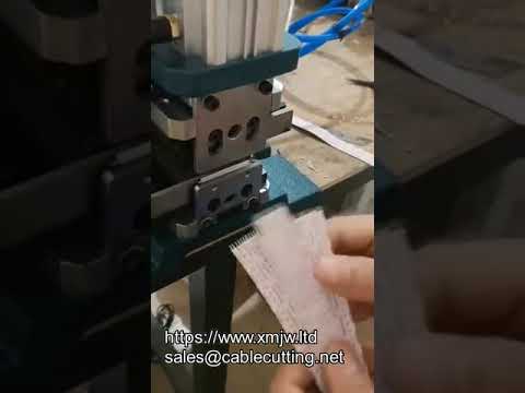 Mesin Peraut Wayar Pneumatik Kecil: Automatik & Manual - Pemotong Kulit Luar Tepat