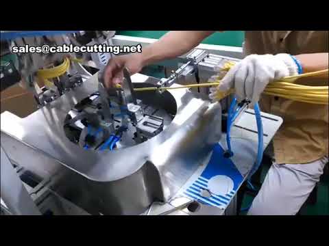 Mesin Penggulung dan Pengikat Kabel Ethernet Automatik - Efisien & Pantas