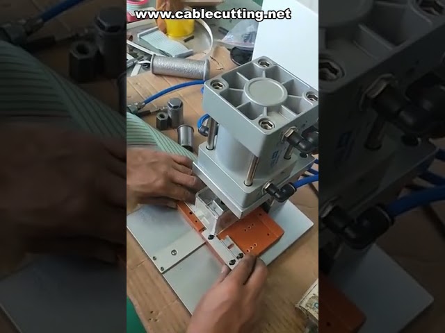 Mesin Crimping Kabel Ribbon & Penekan Kabel Rata – Automatik & Tepat
