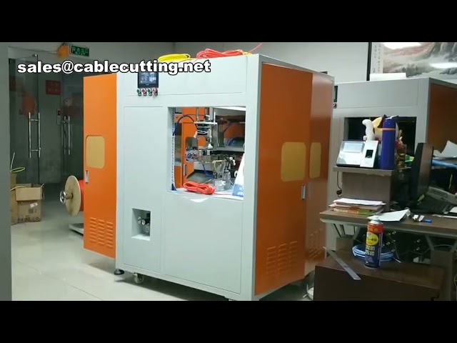 Mesin Pengikat dan Pemotongan Kabel Automatik & Cekap untuk Industri