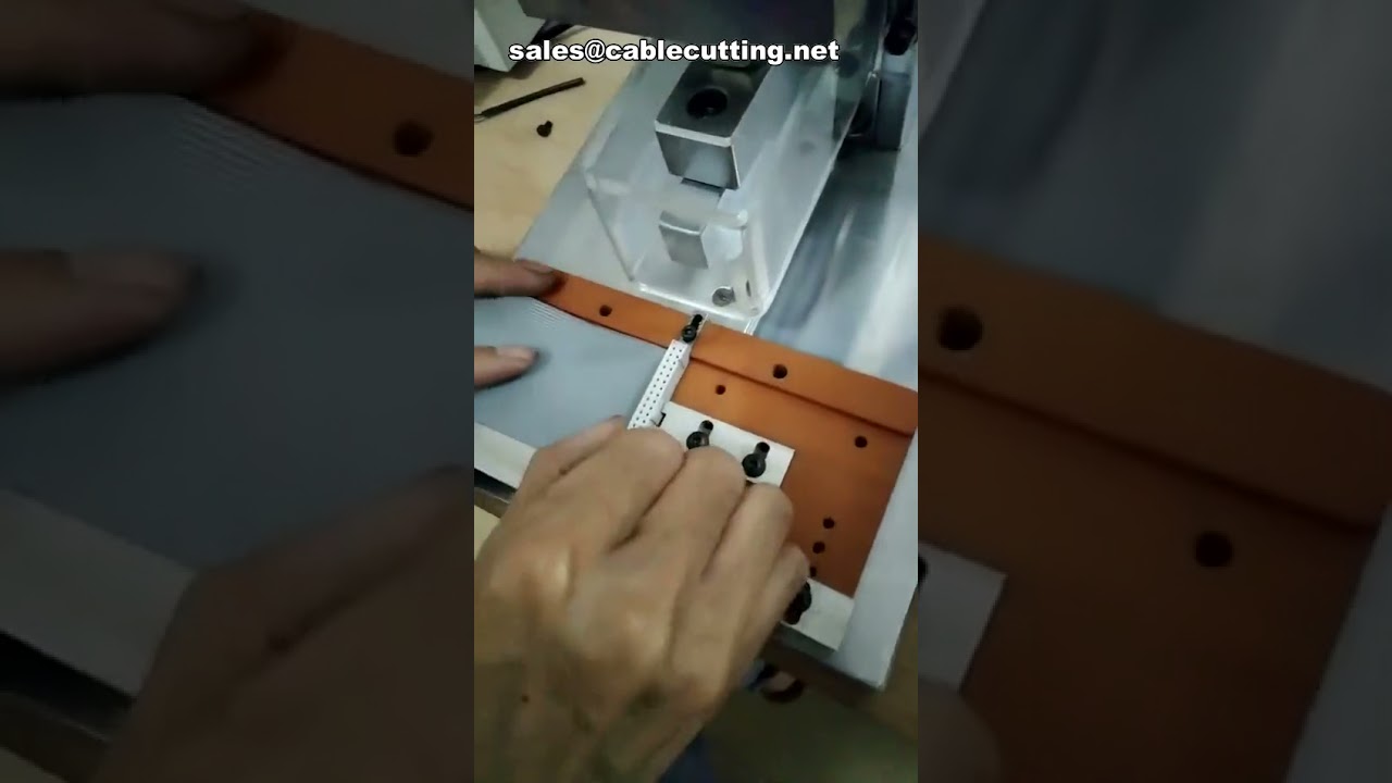 Mesin Pemampat Kabel Rata untuk Penyambung IDC | Peralatan Automasi Abah-Abah Pendawaian
