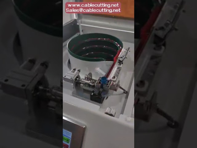 Mesin Crimping Wayar Automatik - Penanggal, Pemulas & Penyambung Terminal Ferrule Longgar