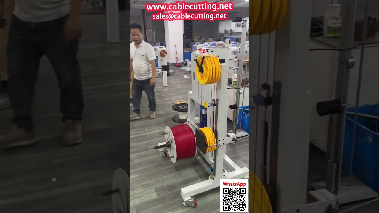 Mesin Penggulung Wayar Elektronik Automatik: Sistem Susun & Pengiraan Tepat