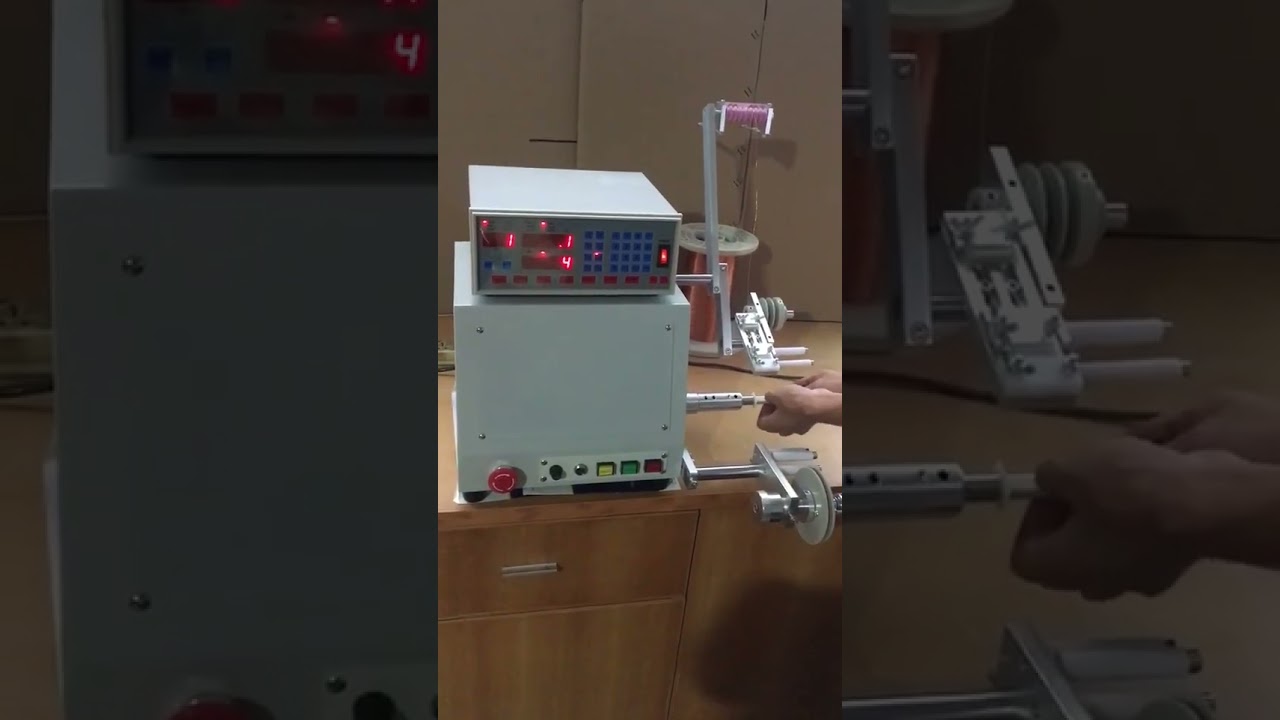 Mesin Gulung Gegelung Automatik dengan Penegang Wayar 0.03-1.2mm LY-810 400W
