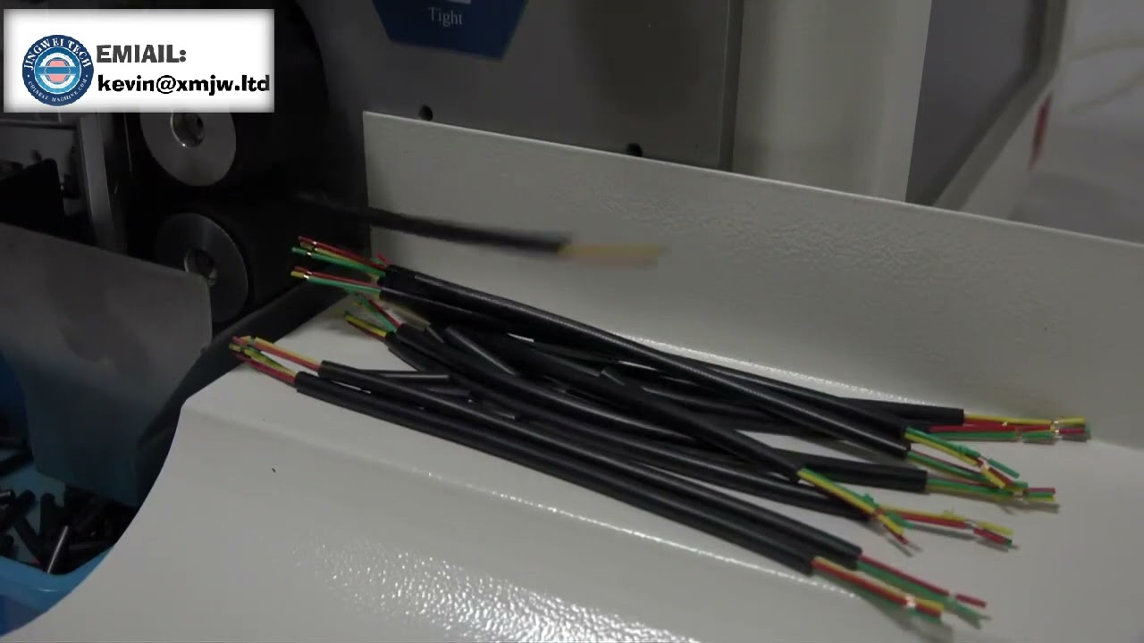 Mesin Potong dan Kupas Wayar Automatik Sepenuhnya untuk Kabel Data Bersarung OD 1-6mm | Roda Reka Bentuk Baru