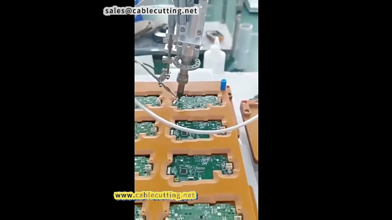 Mesin Pematerian Automatik untuk Papan Litar PCB, Panel LED & Pemprosesan Wayar