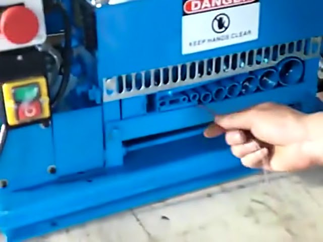 Mesin Penanggal Wayar Automatik 150 mm | Tingkatkan Kecekapan Pemprosesan Kabel