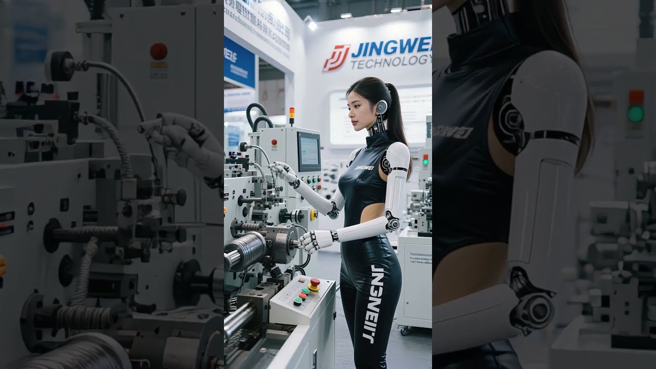 Demonstrasi Operasi Mesin Robot Beauty - Pemprosesan Kabel & Wayar Automatik #mesin #kabel #kilang #wayar #cnc