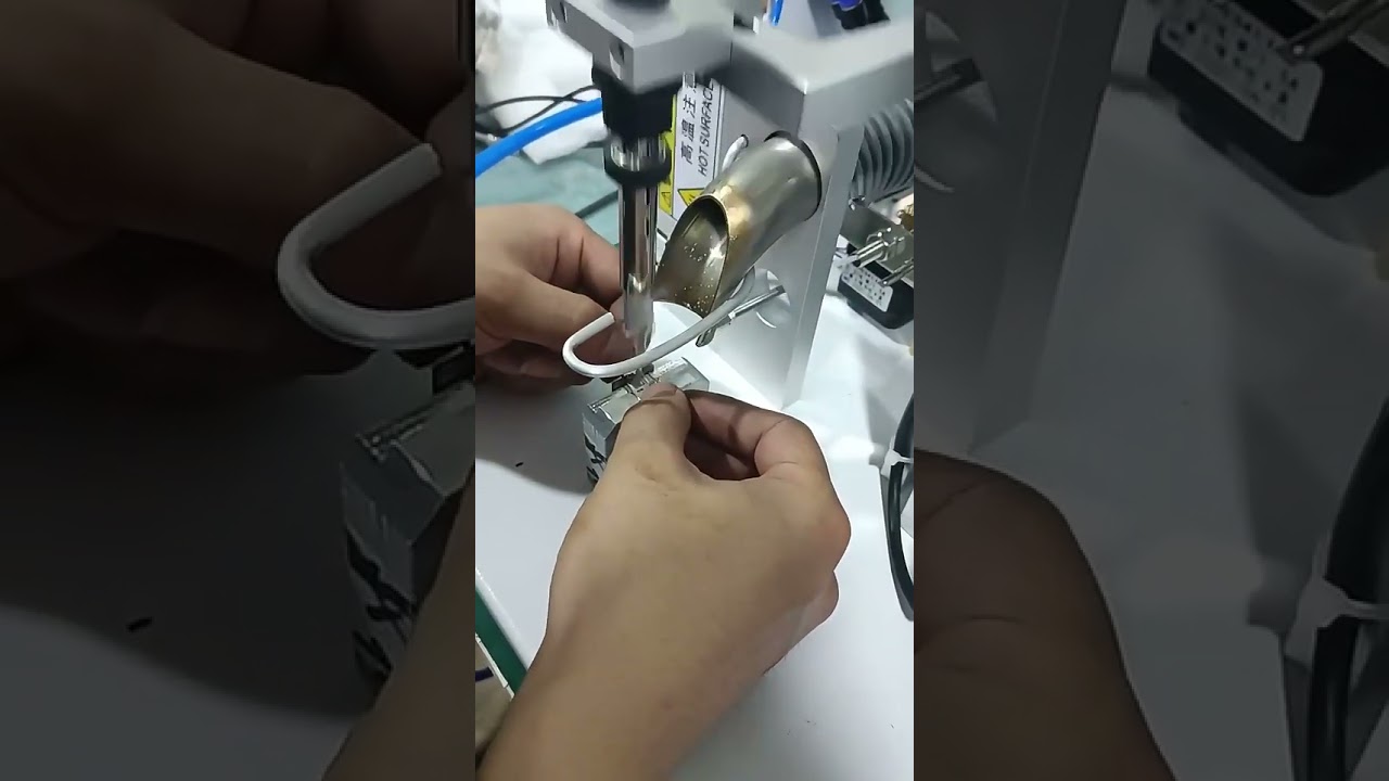 Mesin Pembuat Kepala Data USB Terbaru & Mesin Pematerian Kecil - Peralatan Produk Wayar Automatik