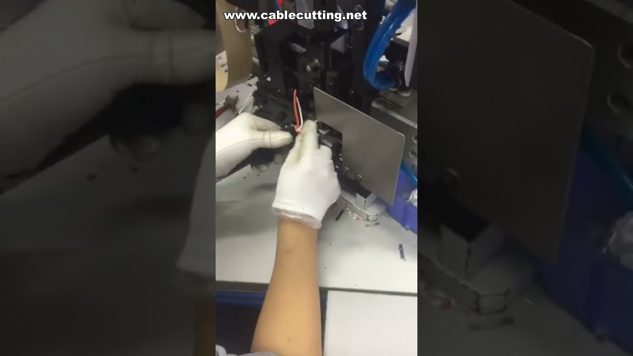 Mesin Crimping dengan Pengesanan Crimping Tidak Sempurna, Kedudukan Tepat - Mesin Crimping Terminal Tunggal