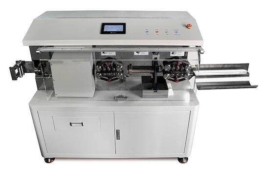 Auto Kabel Koaksial Cutting Mesin Penjalur WPM-9935 - Penjalur Kabel Koaksial