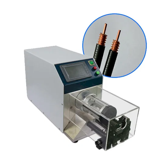 Semi-Auto Coaxial Penjalur Kabel WPM-8608 - Penjalur Kabel Koaksial